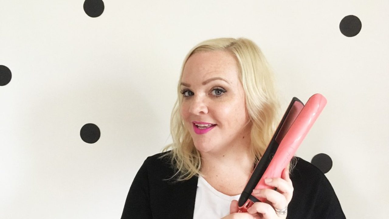 Tutorial Easy Beach Waves With The Ghd Pink Blush Styler The Fit Scene